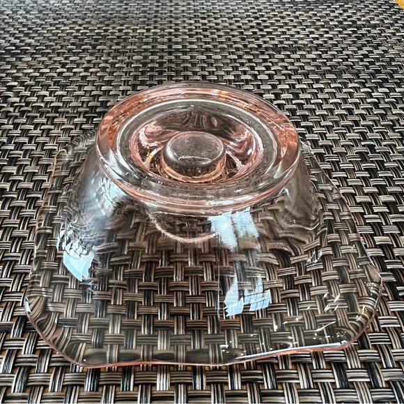 Vintage Pink Depression ~ Glass Candlestick holder - Picture 5 of 7